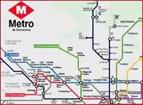 Overzicht metrolijnen van Barcelona