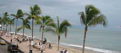 The Malecón boardwalk - Puerto Vallarta The Malecón boardwalk