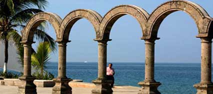 Seaside Arches on the Malecón, Puerto Vallarta