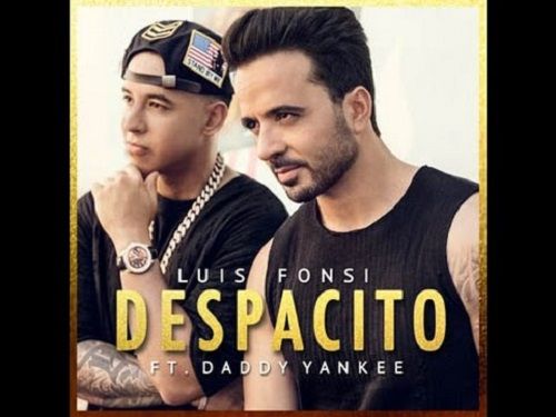  Foto del sencillo "despacito" con Luis Fonsi y Daddy Yankee