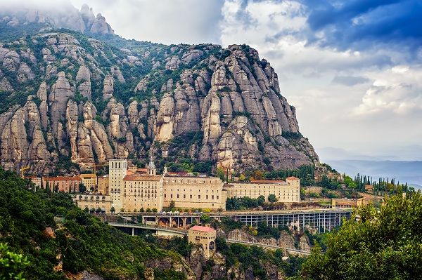 Abadía de Santa María en Montserrat