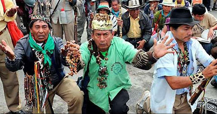 Shaman in Colombia
