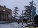 Plaza de Anaya covered by the Snow