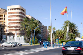 Au centre d'Alicante