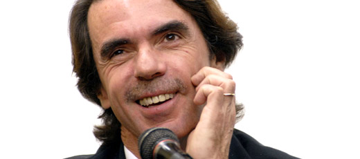 Spanish President Jose María Aznar