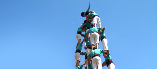 Castellers - Human Towers in Spain Els Castellers