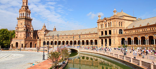 Plaza de España and Maria Luisa Park, Seville Plaza de España and Maria Luisa Park