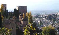 the Alhambra in Granada