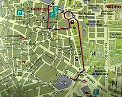 Madrid Museums Map Gothic Quarter