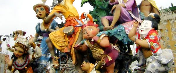 Las Fallas in Valencia Las Fallas