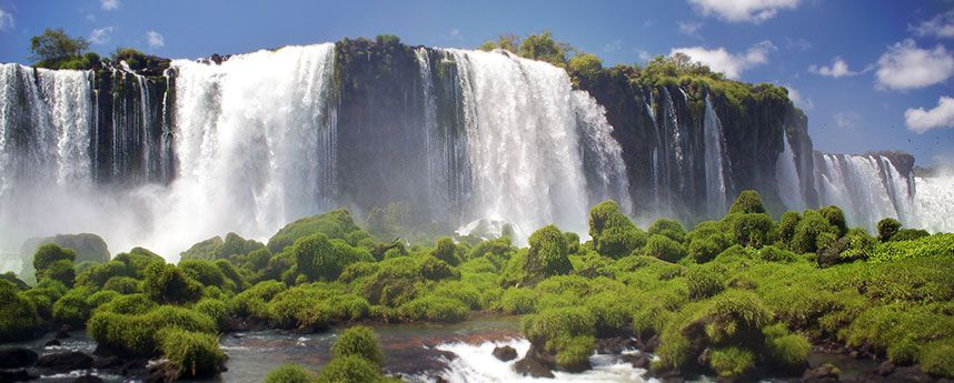 Iguazu - Nationaal Park in Zuid-Amerika Iguazu Waterfalls