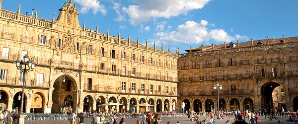 Stage in Spanje: Salamanca Plaza Mayor, Salamanca