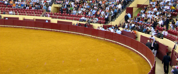 Stierengevecht in Spanje Arena voor stierengevechten