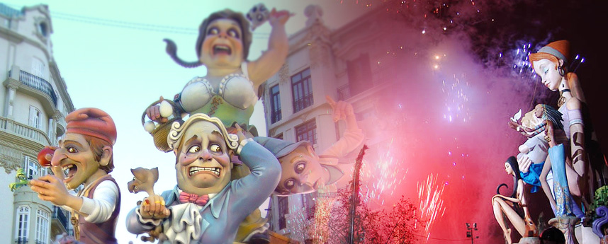 Las Fallas Las Fallas in Valencia
